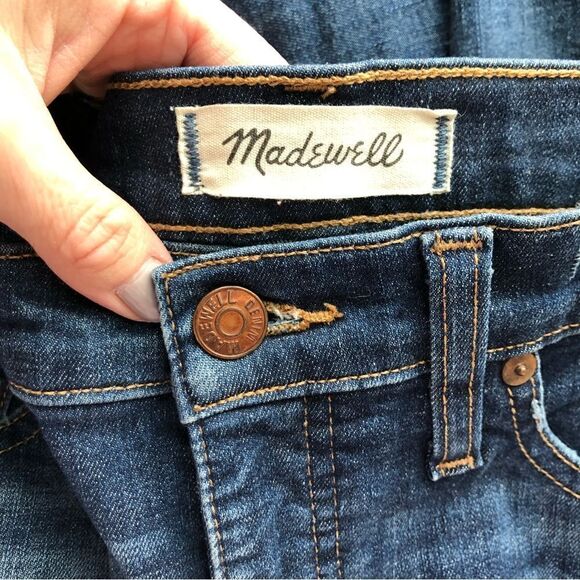 Madewell 9" High-Rise Skinny Jeans: Destructed Edition Size 27 - Picture 12 of 14